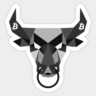 Bitcoin Bull Sticker